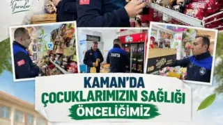Kaman Belediyesi’nden Okul Kantinlerine Yönelik Denetim